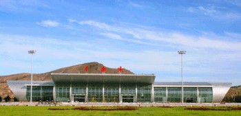 赤峰机场地图,赤峰土城子机场交通地图,赤峰土城子机场位置