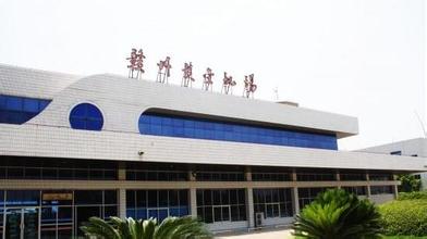 赣州机场地图,赣州黄金机场交通地图,赣州黄金机场位置